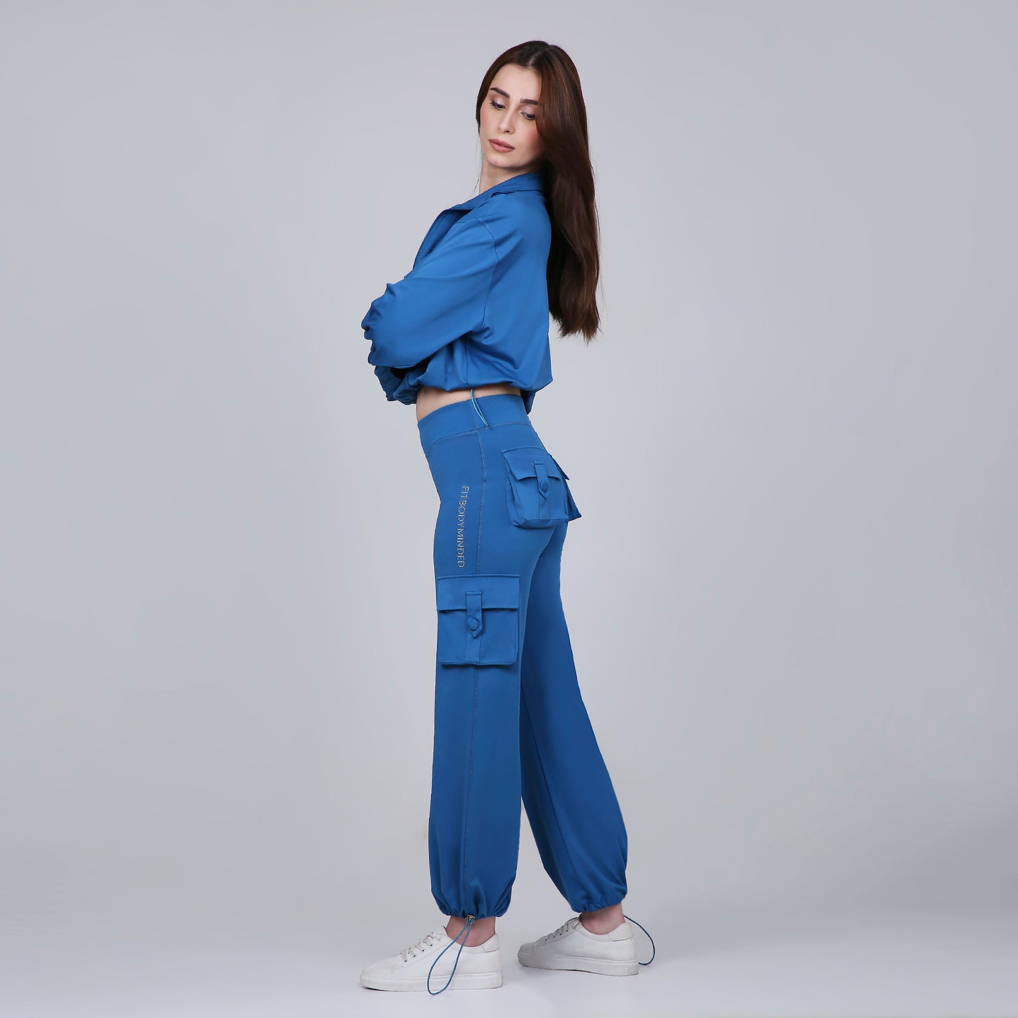 HYBRID CARGO PANTS - BAHAMA BLUE