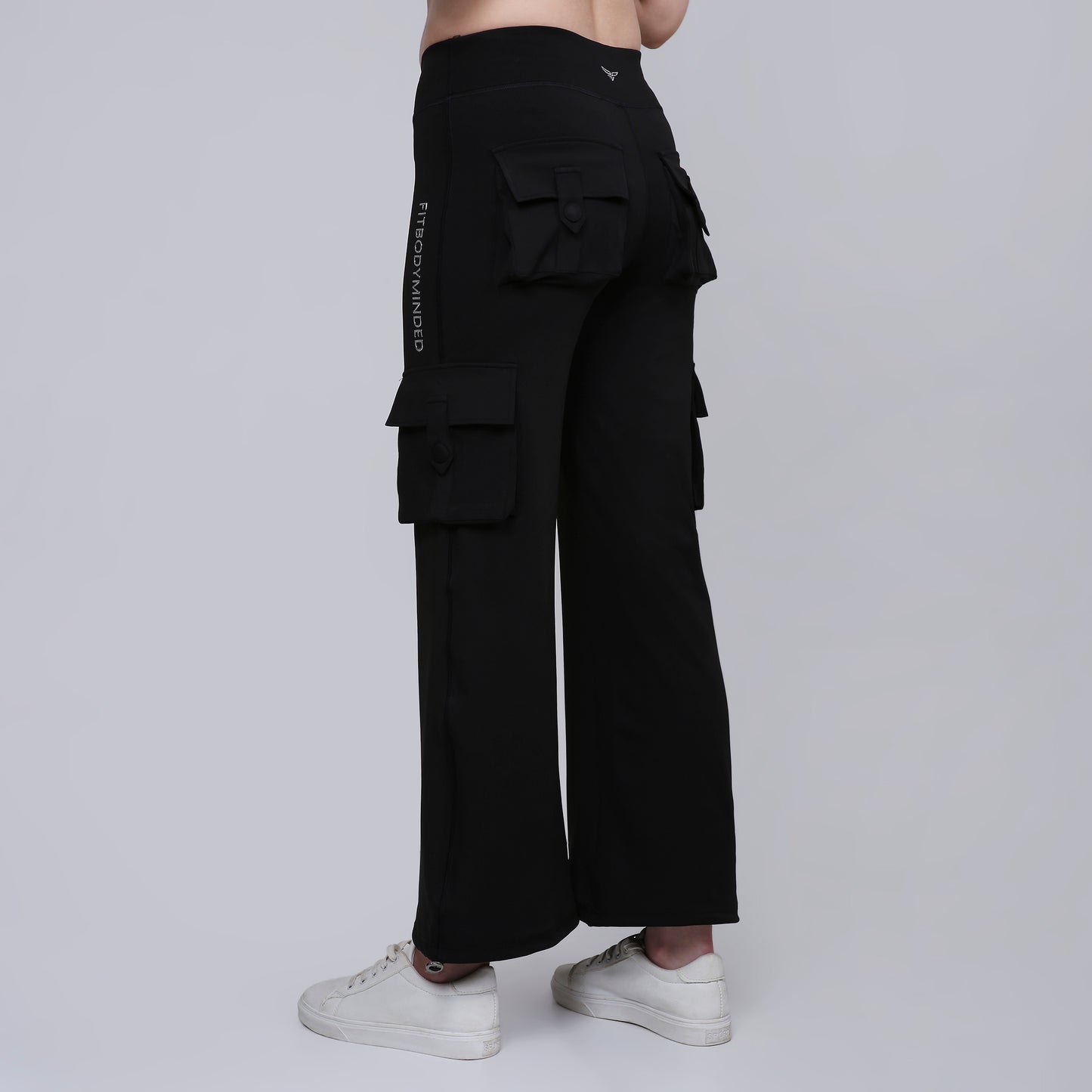 HYBRID CARGO PANTS - BLACK