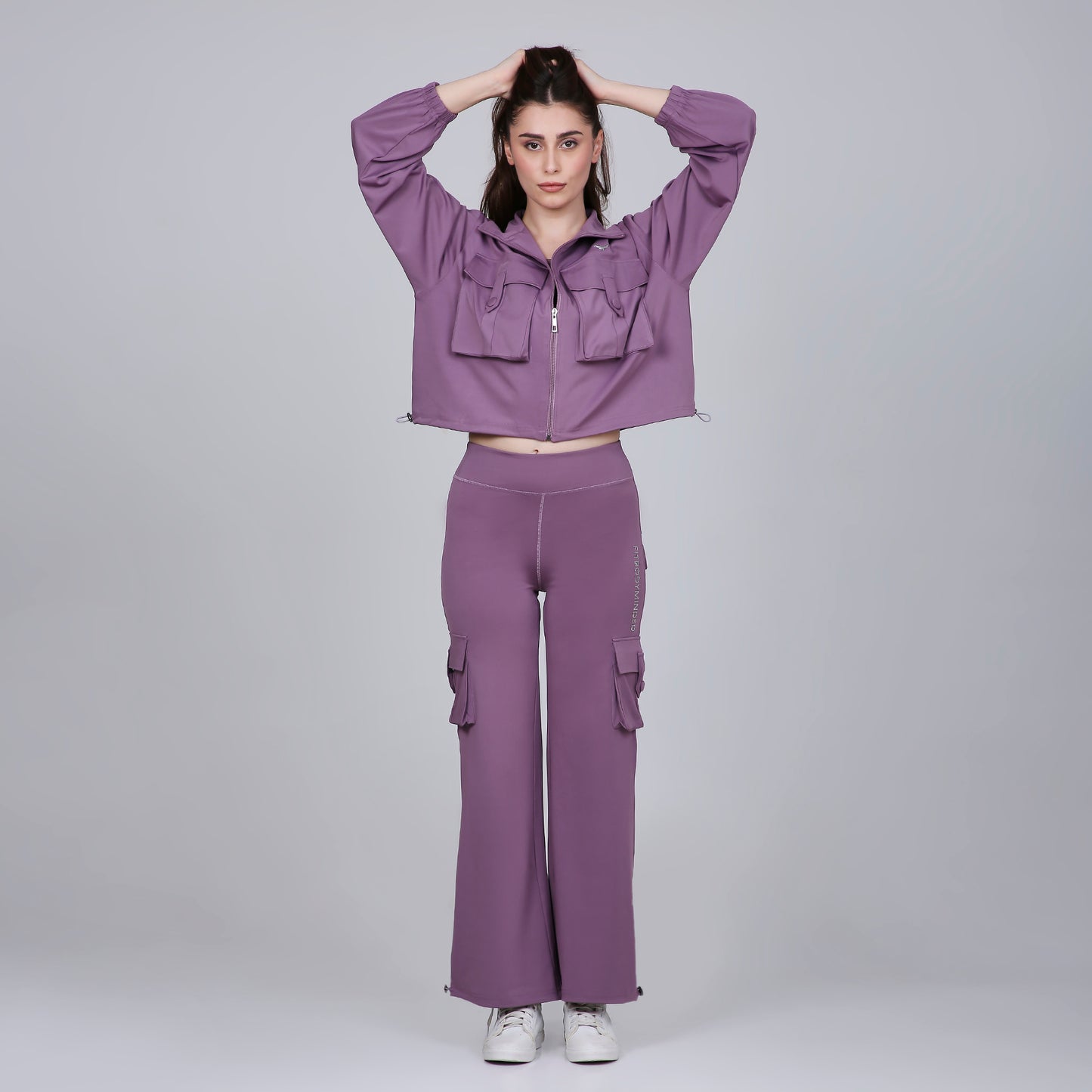 HYBRID CARGO JACKET - LAVENDER