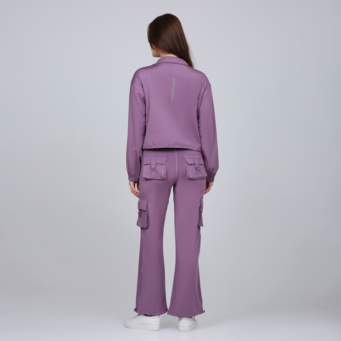 HYBRID CARGO JACKET - LAVENDER