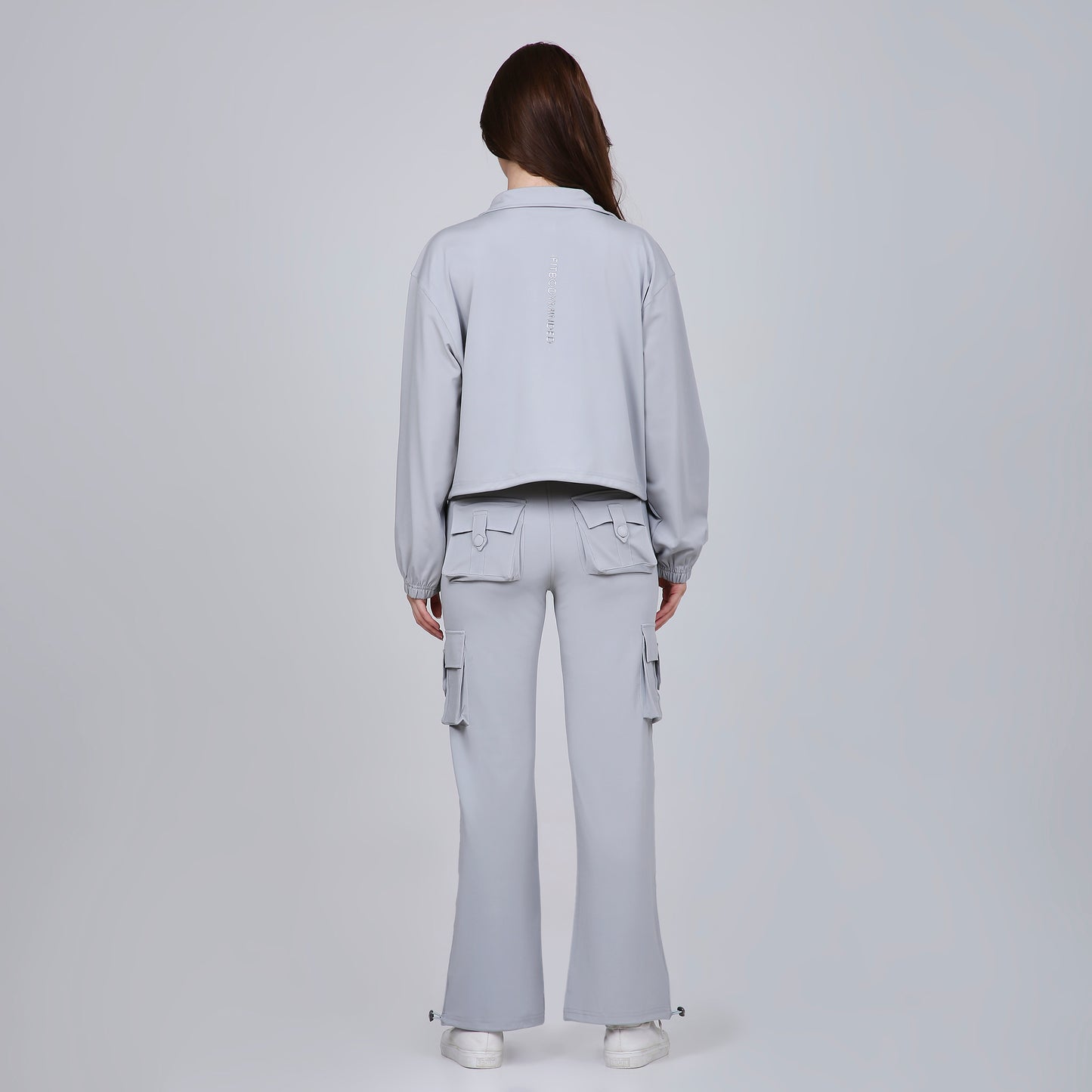 HYBRID CARGO PANTS - GREY