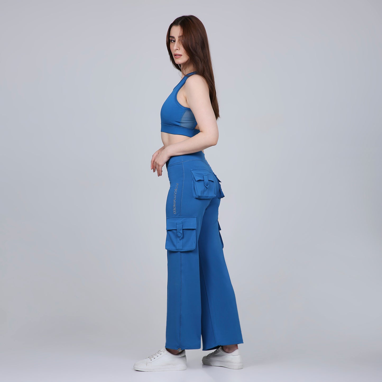 HYBRID CARGO PANTS - BAHAMA BLUE