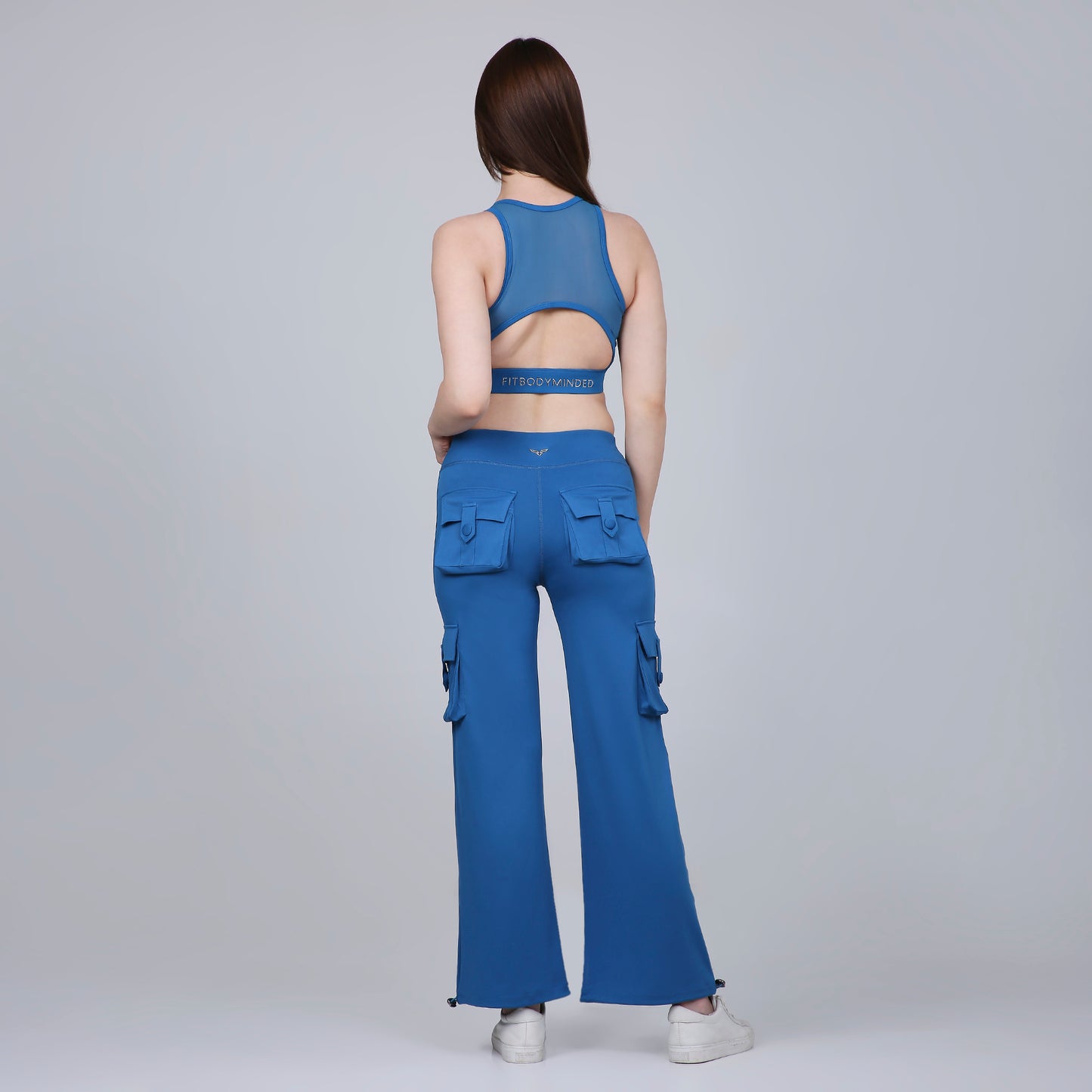 HYBRID CARGO PANTS - BAHAMA BLUE