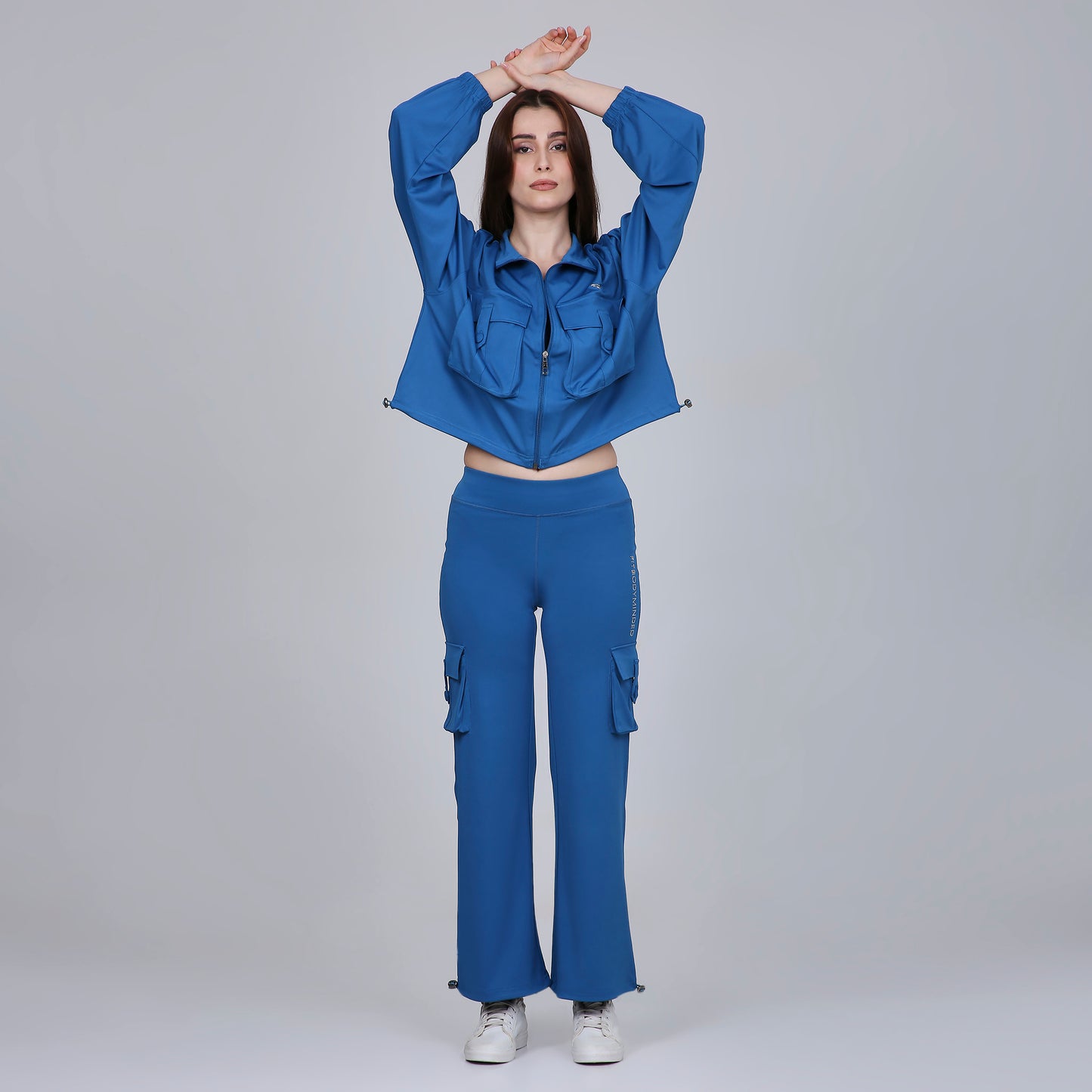 HYBRID CARGO JACKET - BAHAMA BLUE