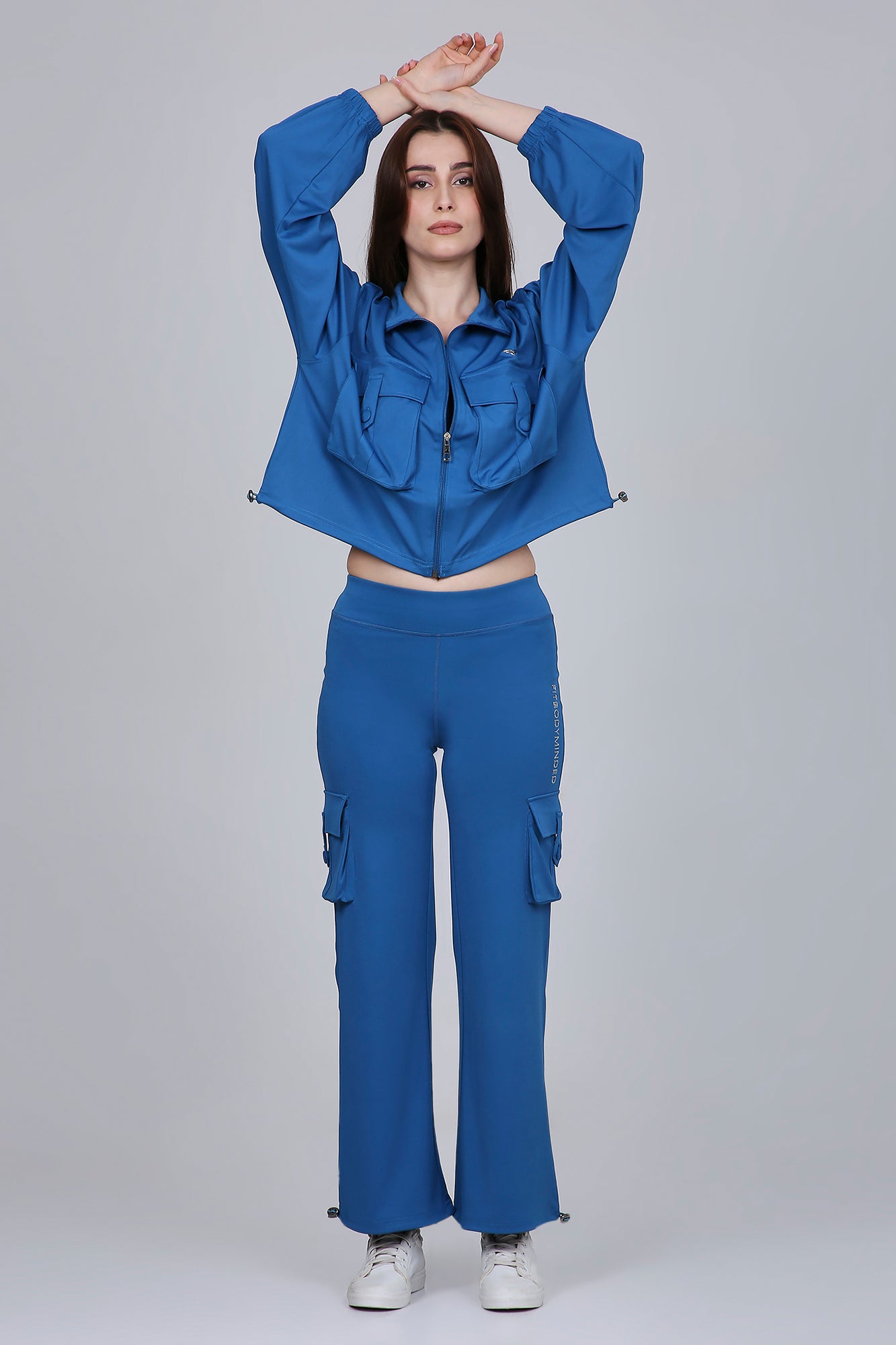 HYBRID CARGO JACKET - BAHAMA BLUE