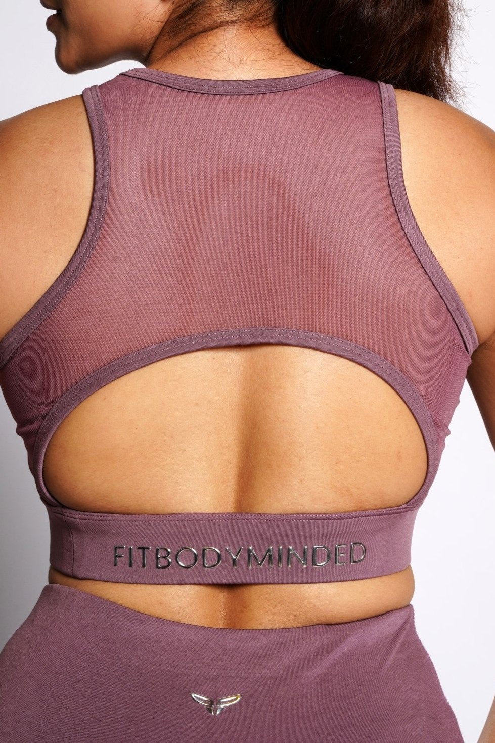 U Shape Premium Sports Bra - Lavender