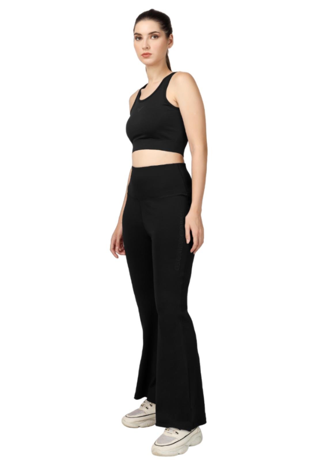 Your Flare Yoga Black Pants