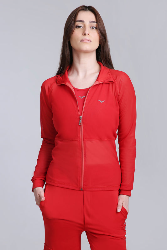 HyperSheer – The Ultimate Lightweight Performance Jacket - Fire Red