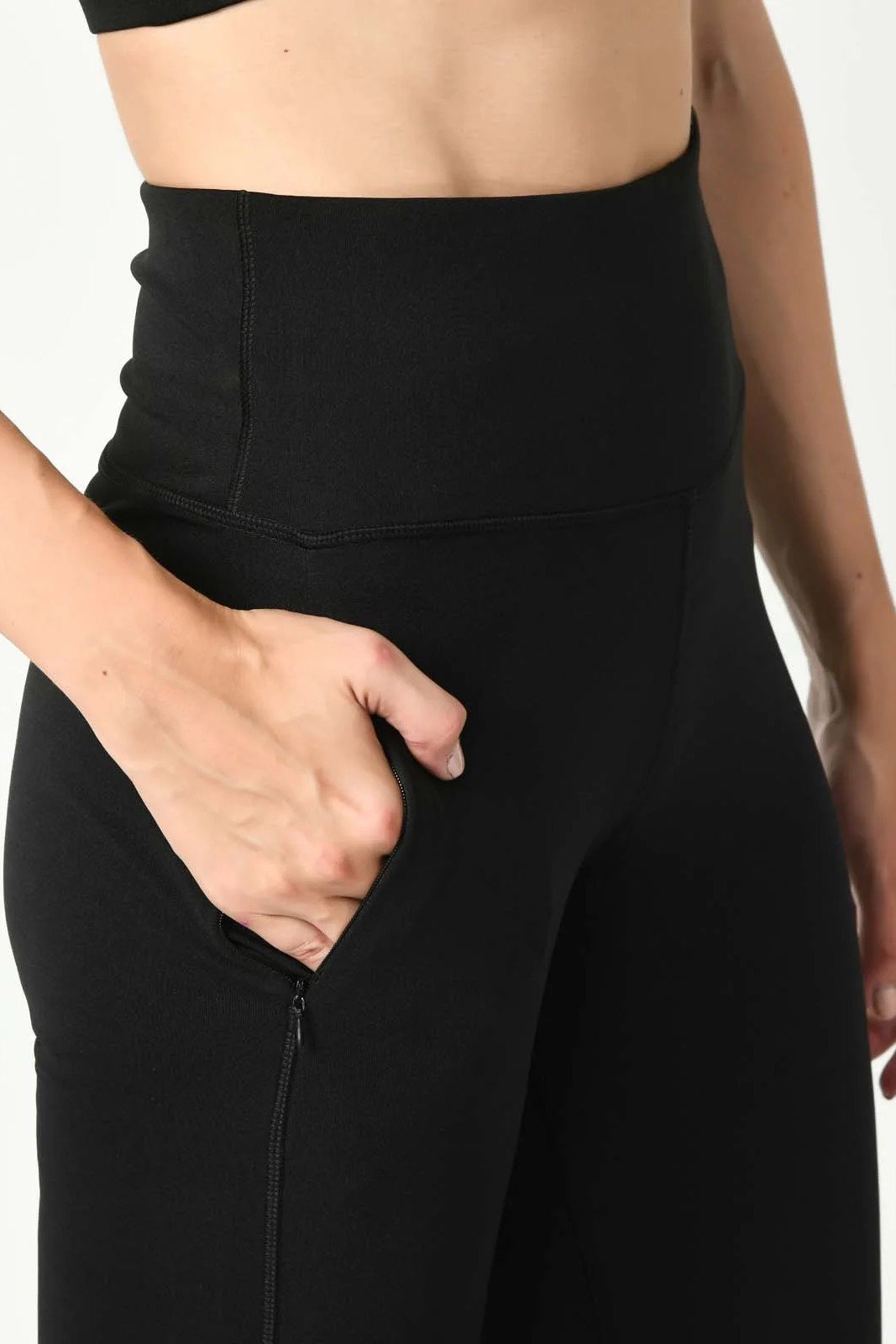 Your Flair Yoga Black Pants (5)