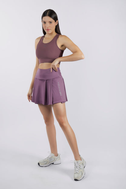 Premium High Waisted SKORT - Lavender