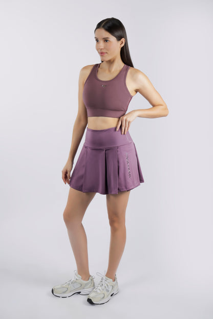 Premium High Waisted SKORT - Lavender