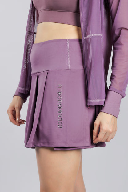 Premium High Waisted SKORT - Lavender