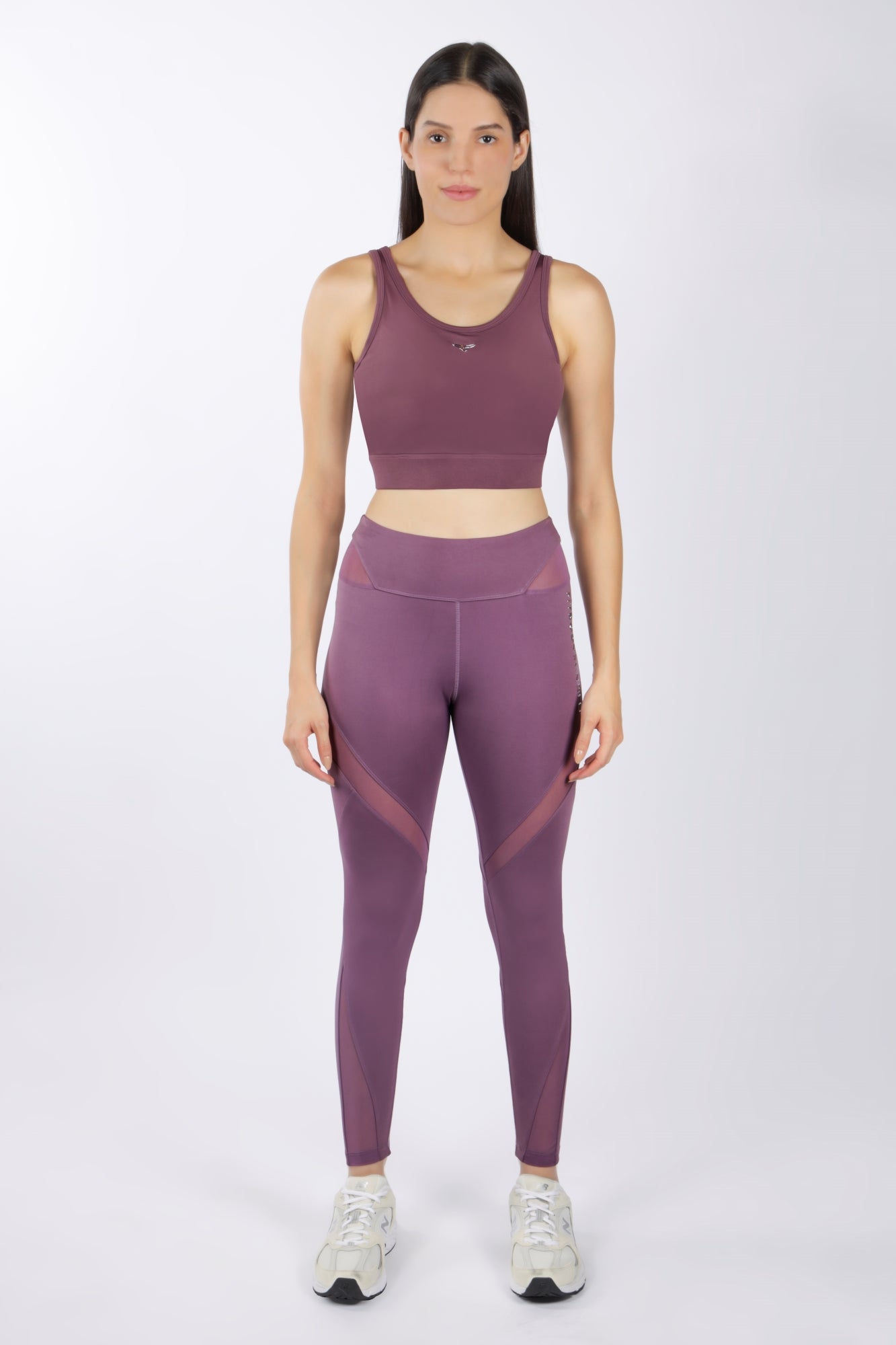 MESH ATTACK Leggings - Lavender