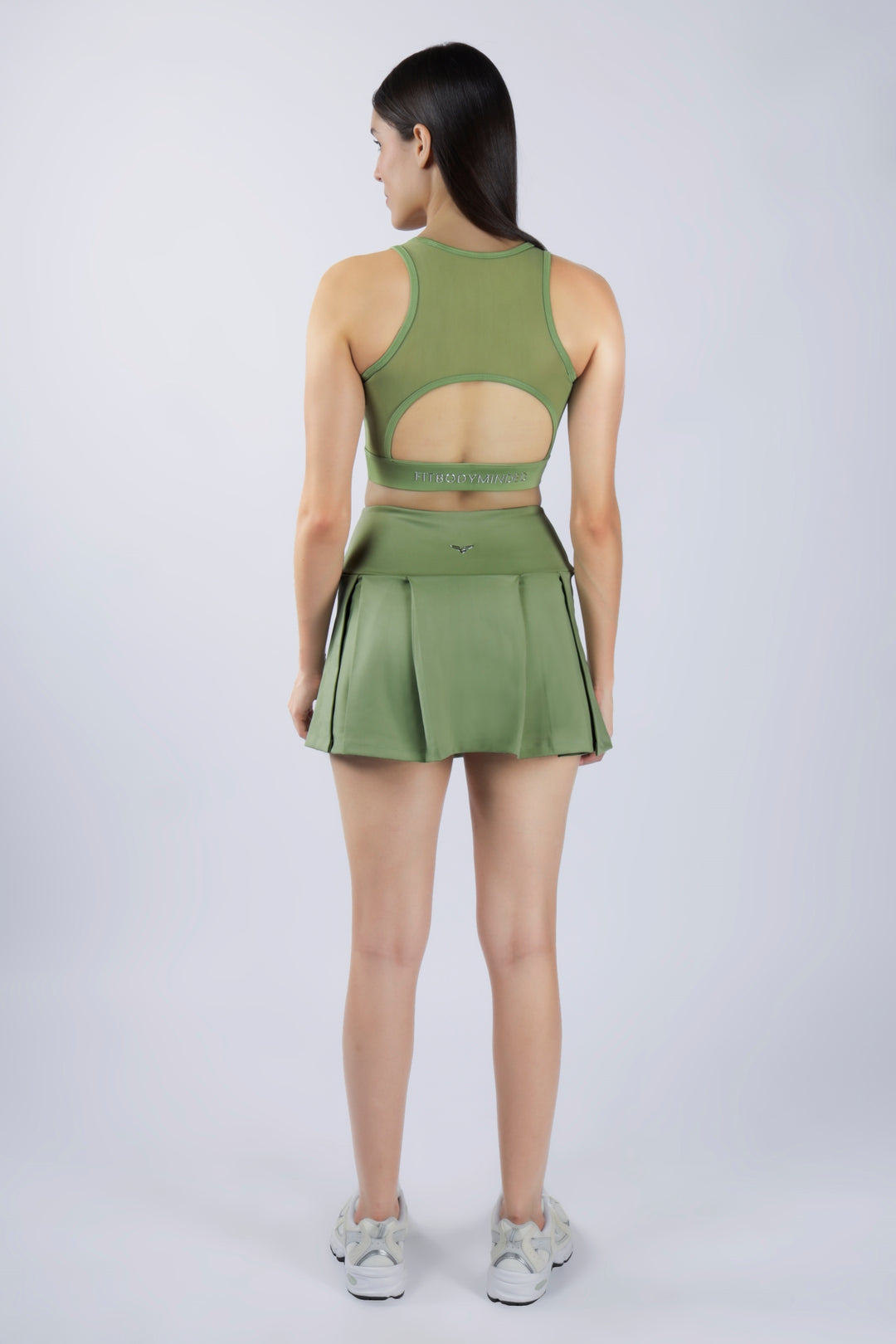 Premium High Waisted SKORT - MATCHA
