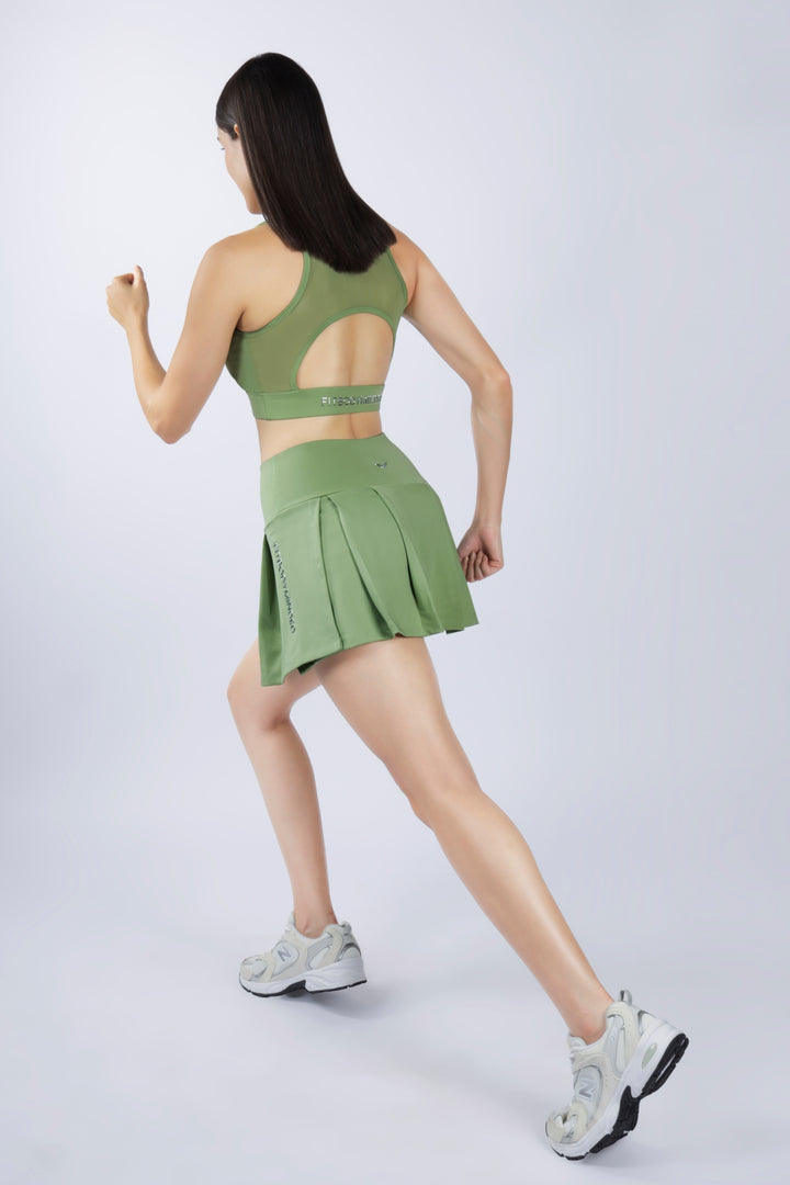 Premium High Waisted SKORT - MATCHA