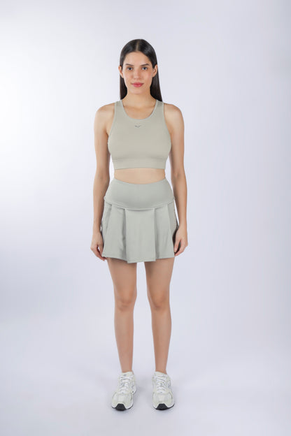 Premium High Waisted SKORT - Grey