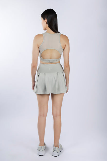 Premium High Waisted SKORT - Grey