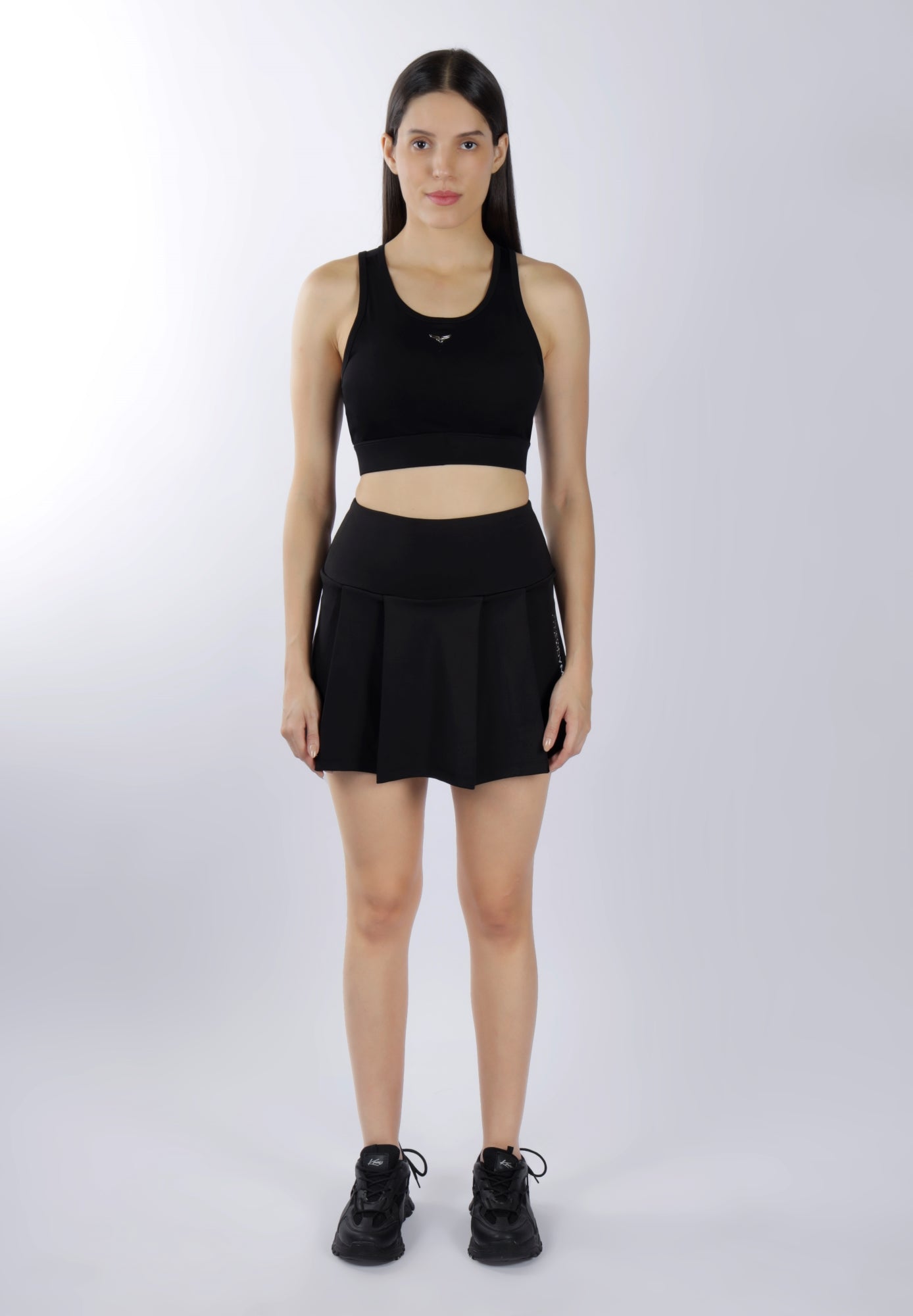 Premium High Waisted SKORT - Black