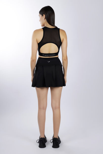 Premium High Waisted SKORT - Black