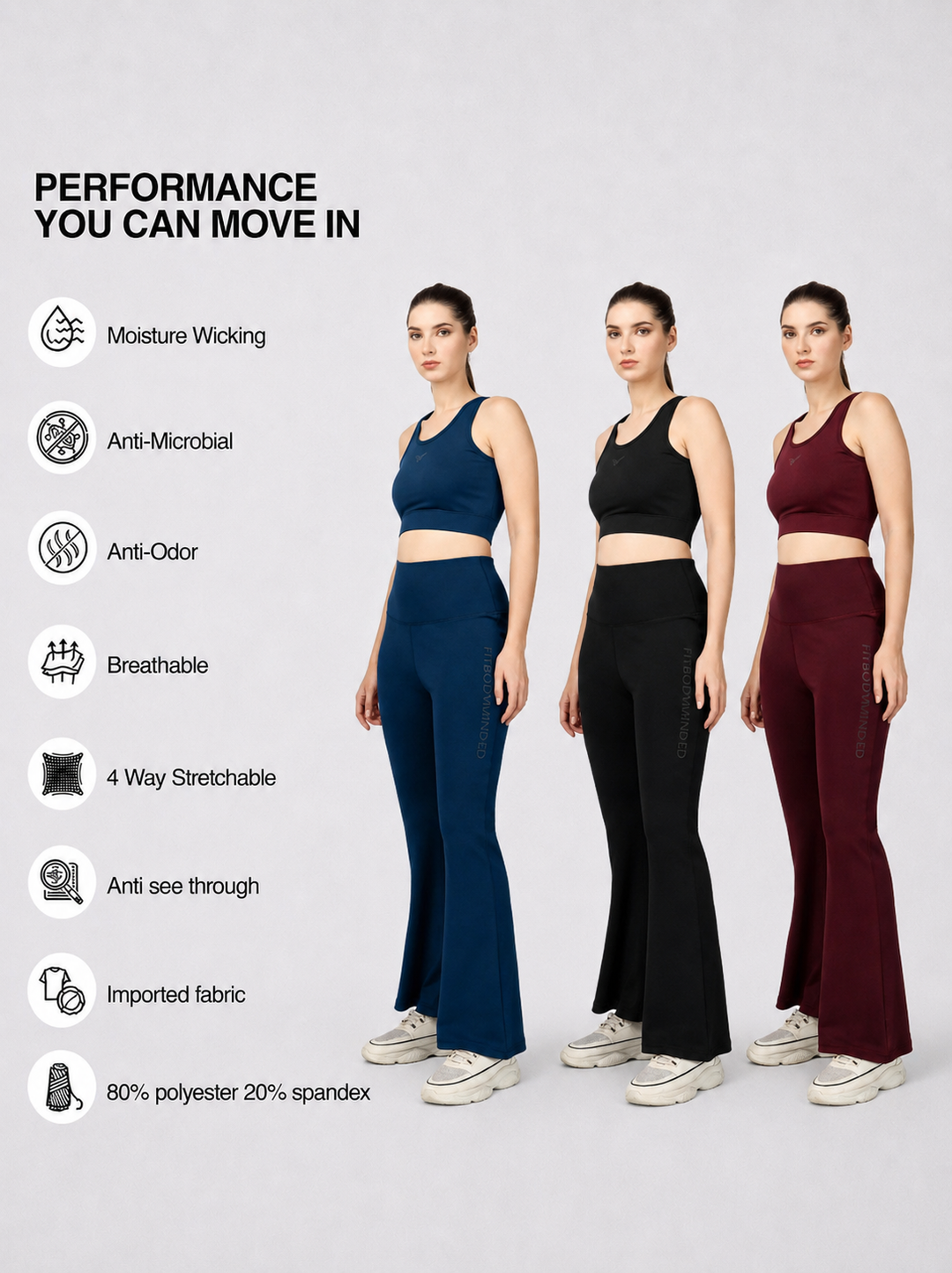 Your Flare Yoga Blue Pants