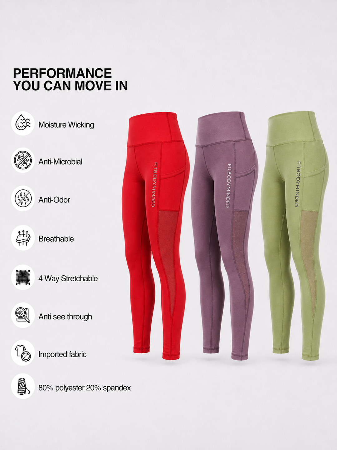Premium Girl On The Run Mesh Leggings - TARO BOBA