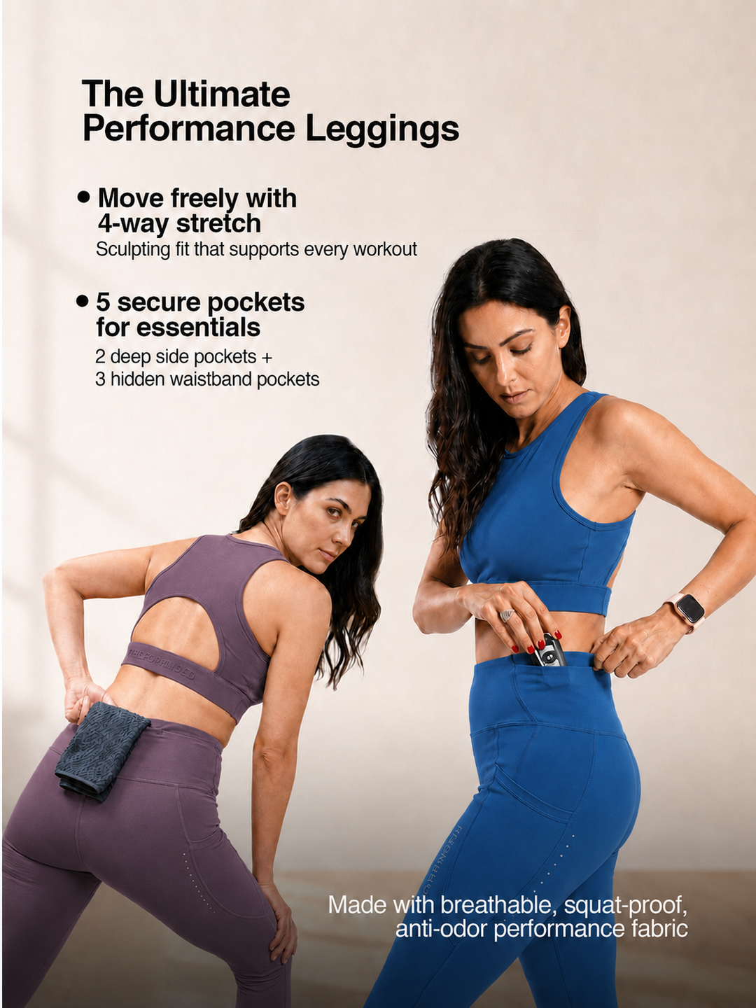 VelocityForm™ Performance Leggings - Candy Pink