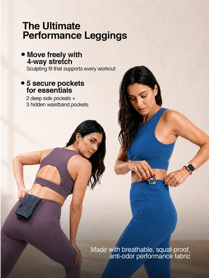 VelocityForm™ Performance Leggings - Candy Pink