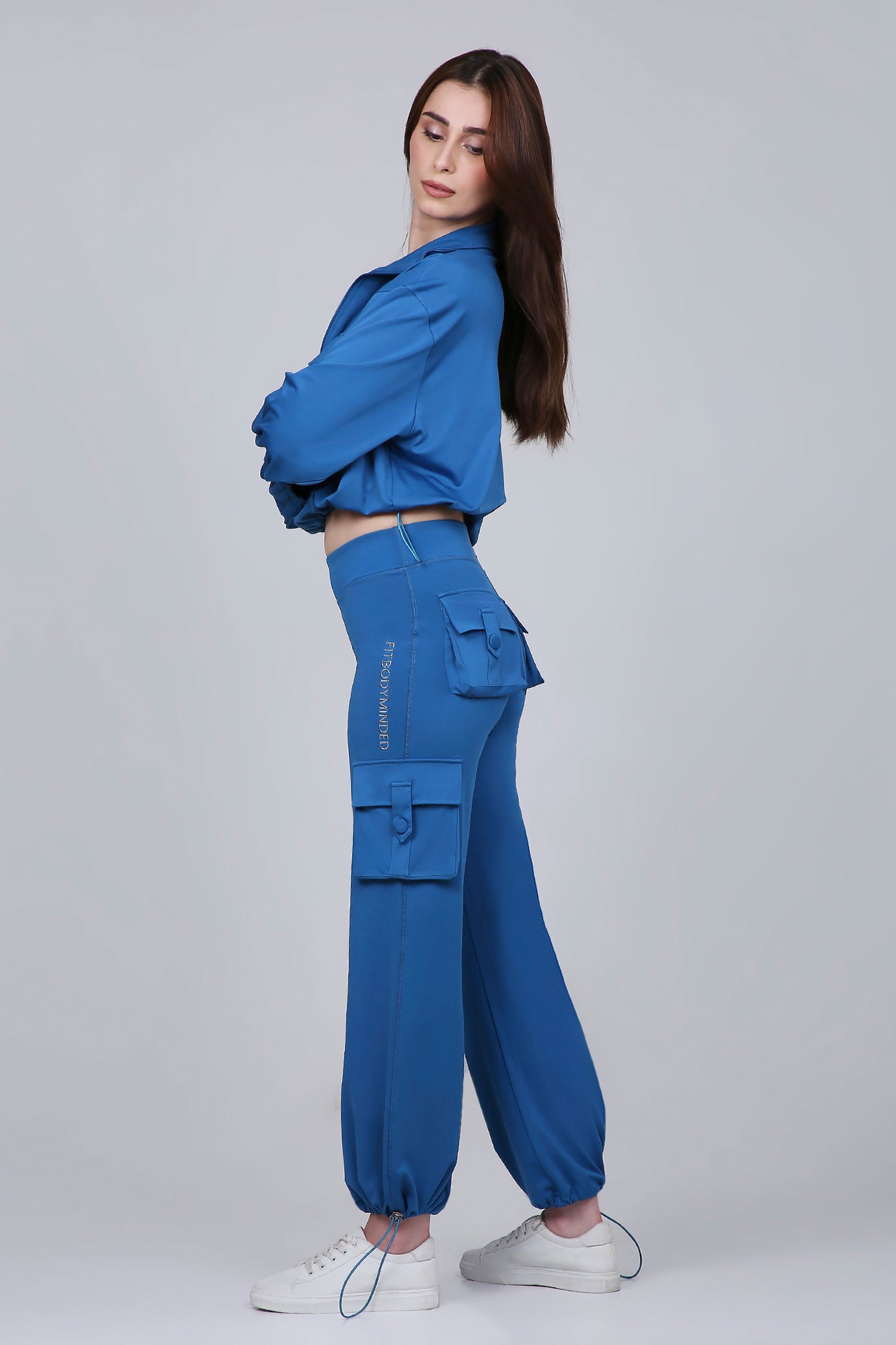 HYBRID CARGO PANTS - BAHAMA BLUE