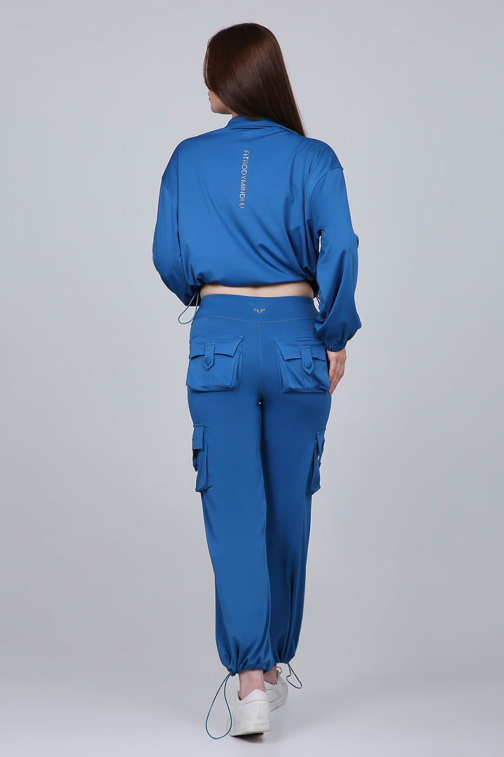 HYBRID CARGO PANTS - BAHAMA BLUE