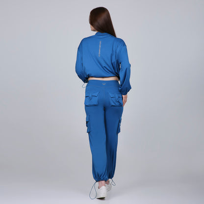 HYBRID CARGO JACKET - BAHAMA BLUE