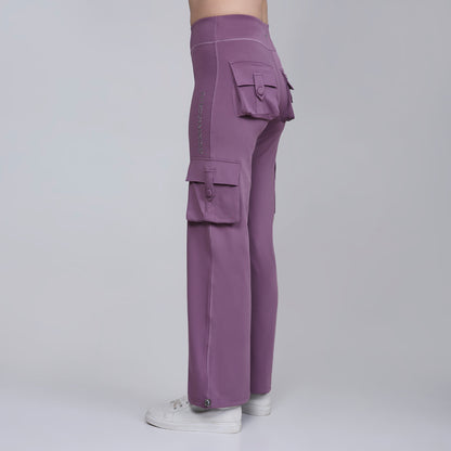 HYBRID CARGO PANTS - LAVENDER