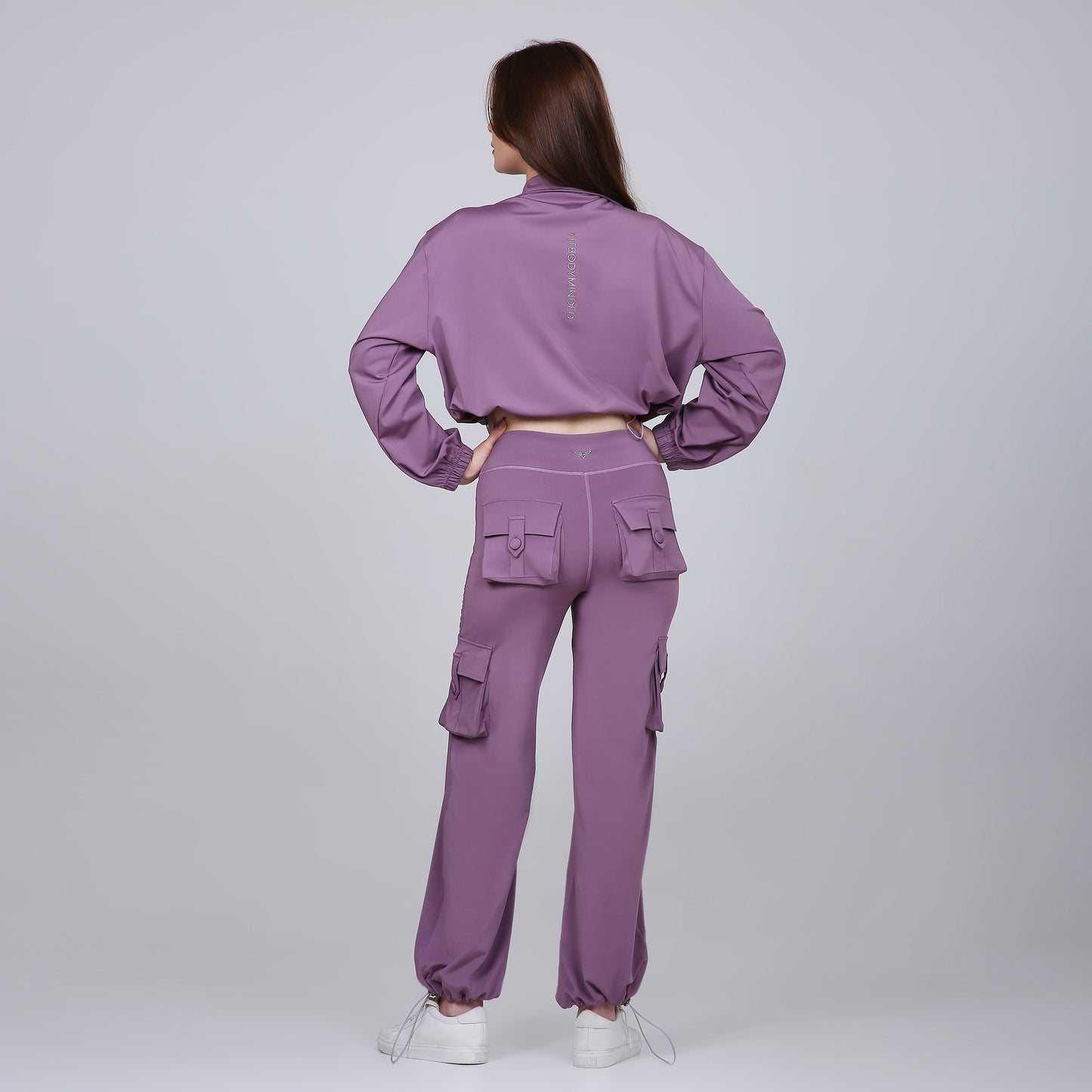 HYBRID CARGO JACKET - LAVENDER
