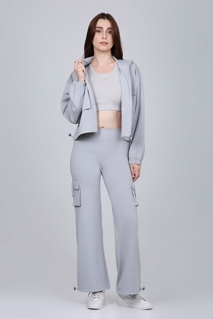 HYBRID CARGO PANTS - GREY