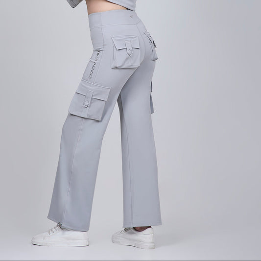 HYBRID CARGO PANTS - GREY
