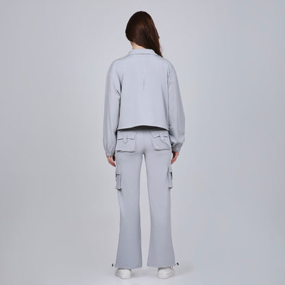 HYBRID CARGO PANTS - GREY