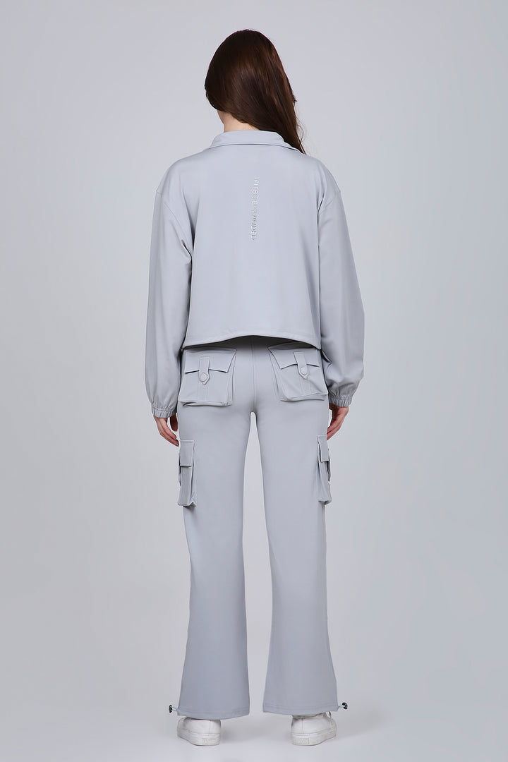 HYBRID CARGO PANTS - GREY