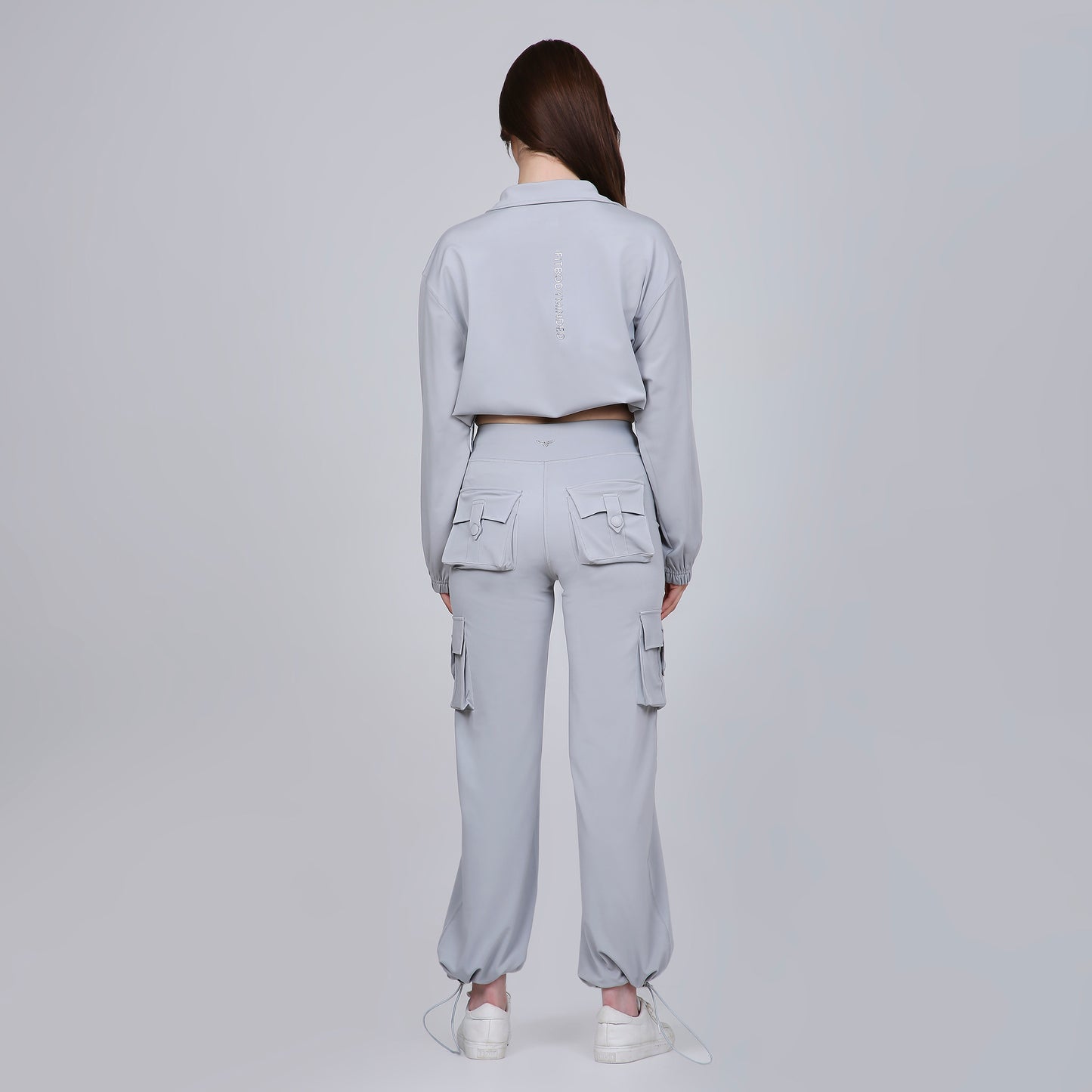 HYBRID CARGO PANTS - GREY