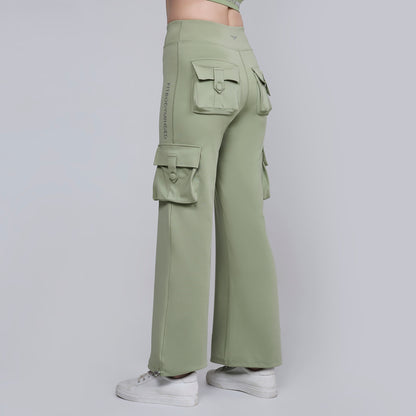 HYBRID CARGO PANTS - SAGE GREEN
