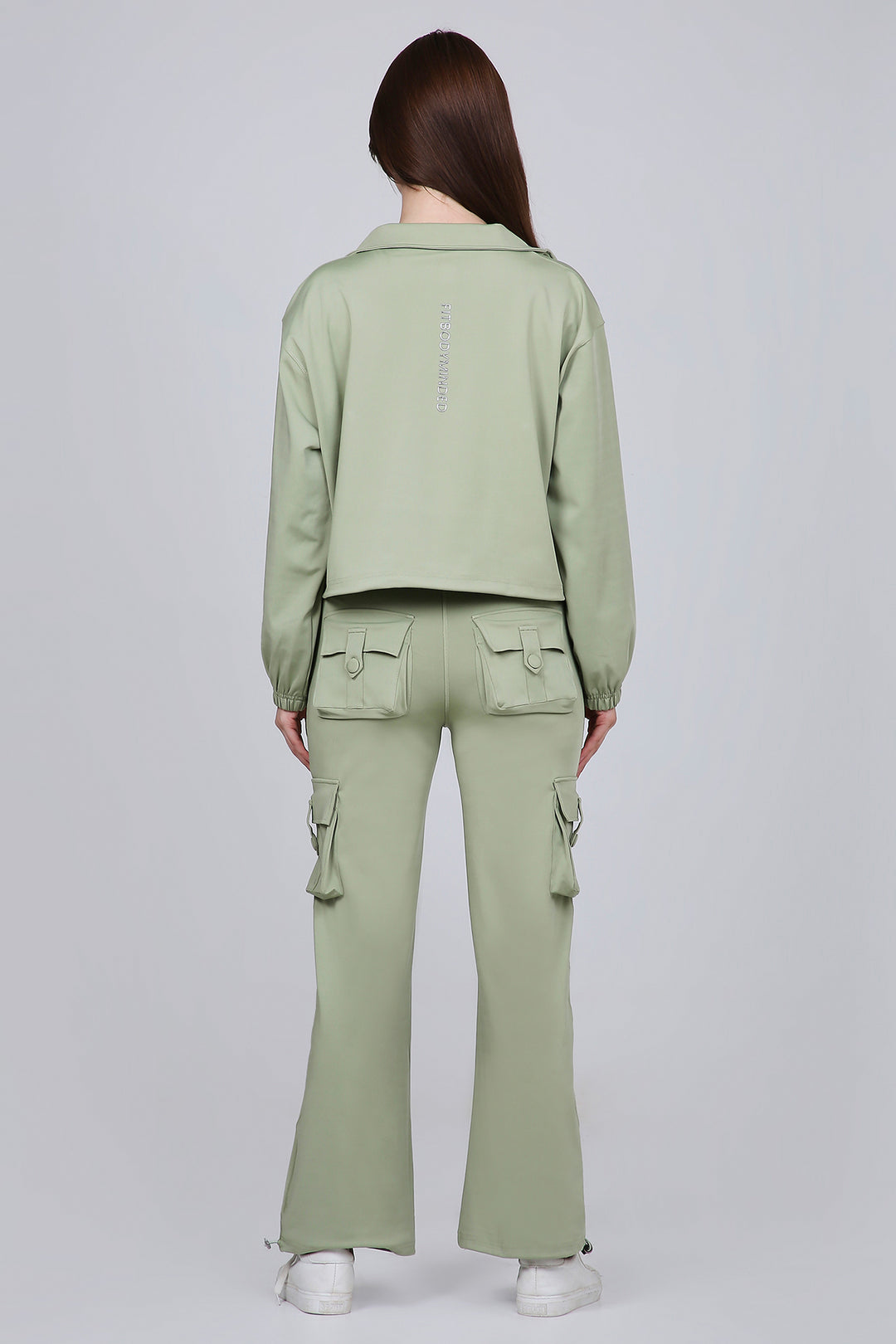 HYBRID CARGO JACKET - MATCHA