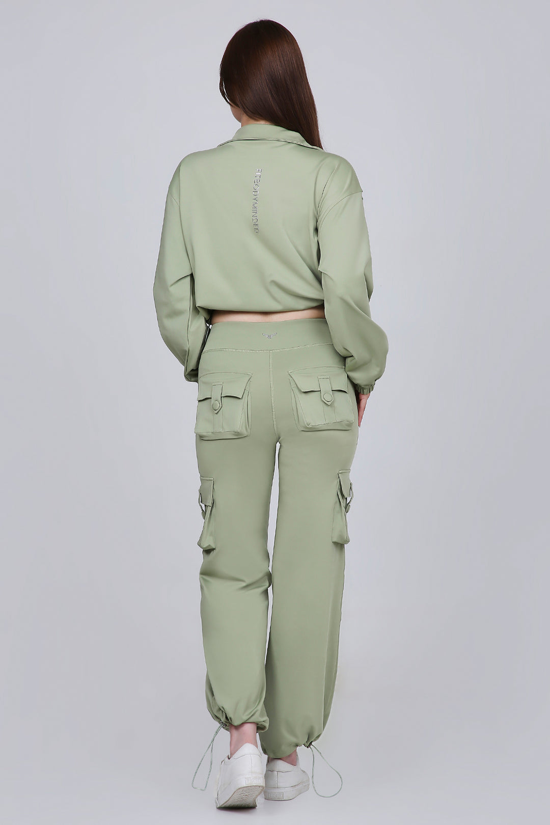HYBRID CARGO JACKET - MATCHA