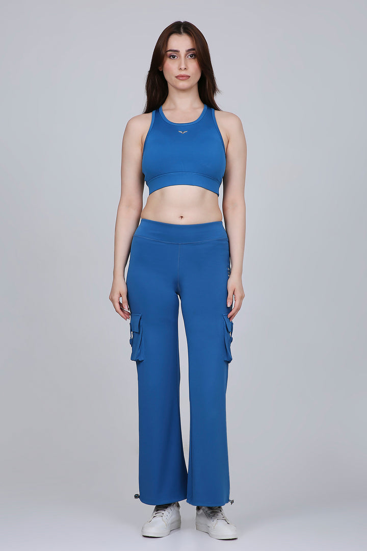 HYBRID CARGO PANTS - BAHAMA BLUE