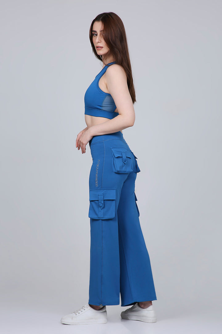 HYBRID CARGO PANTS - BAHAMA BLUE