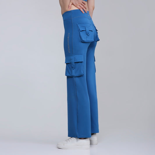 HYBRID CARGO PANTS - BAHAMA BLUE