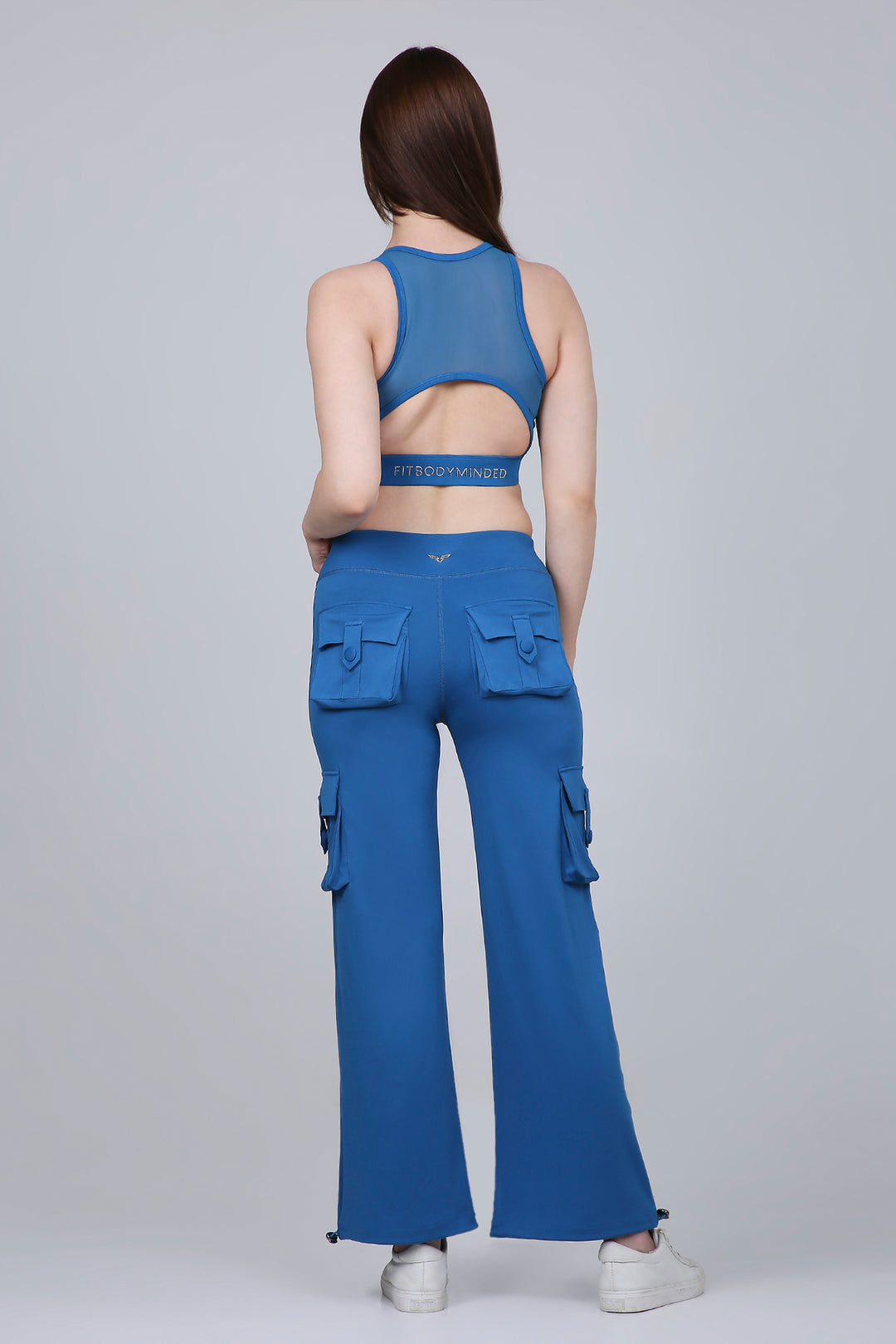 HYBRID CARGO PANTS - BAHAMA BLUE