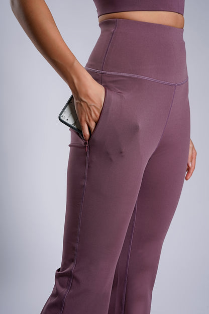 Your Flair Premium Yoga Pants - Lavender