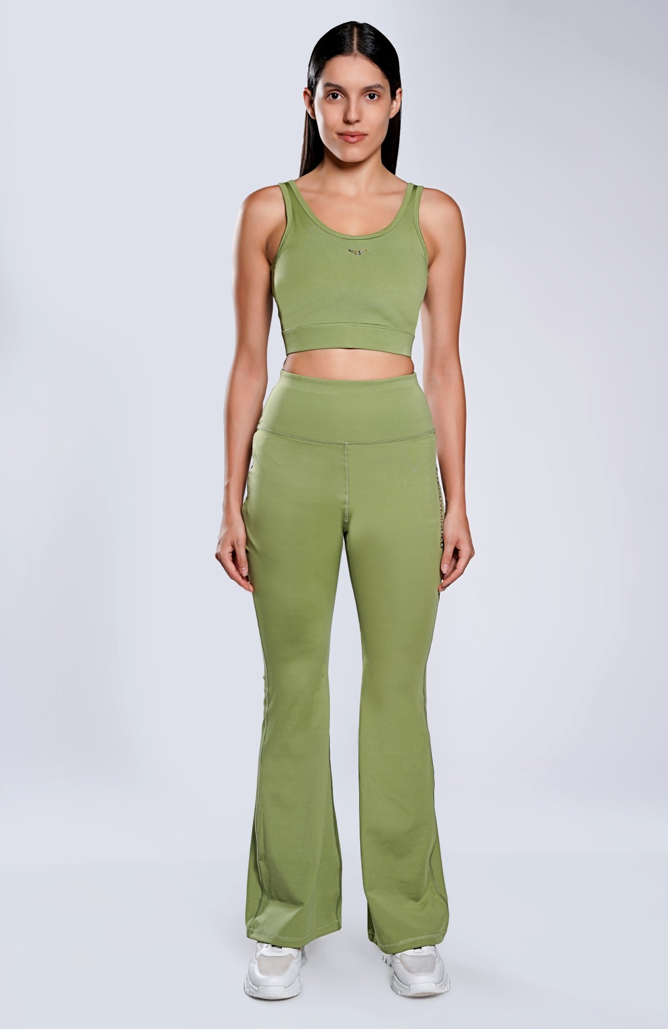 Your Flair Premium Yoga Pants - Sage Green