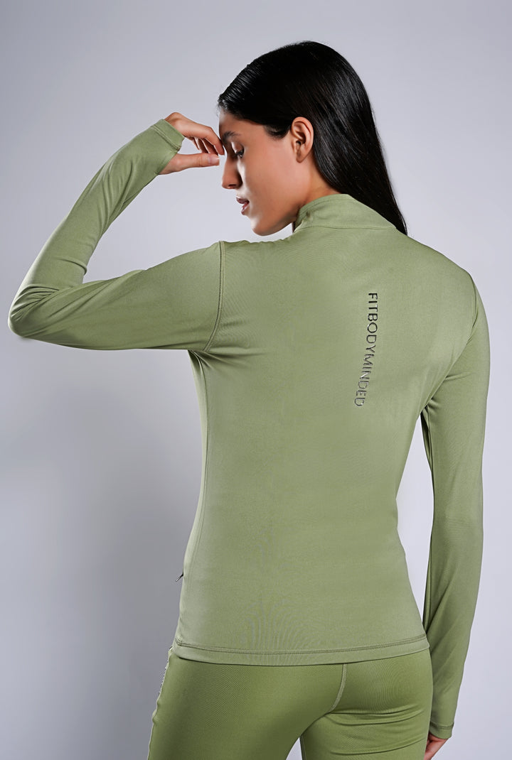 Premium On The Go Jacket - MATCHA