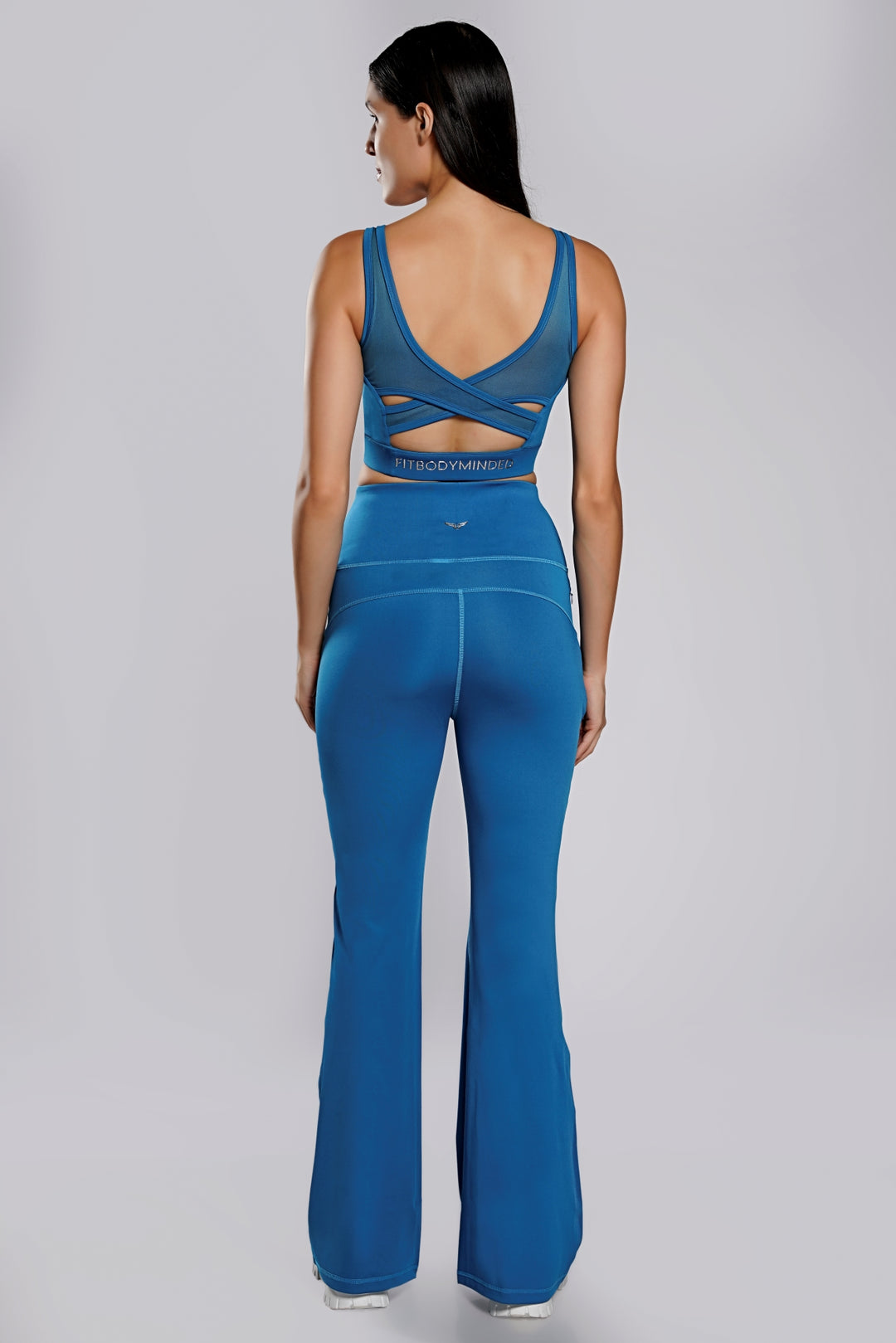 Your Flare Premium Yoga Pants - Bahama Blue