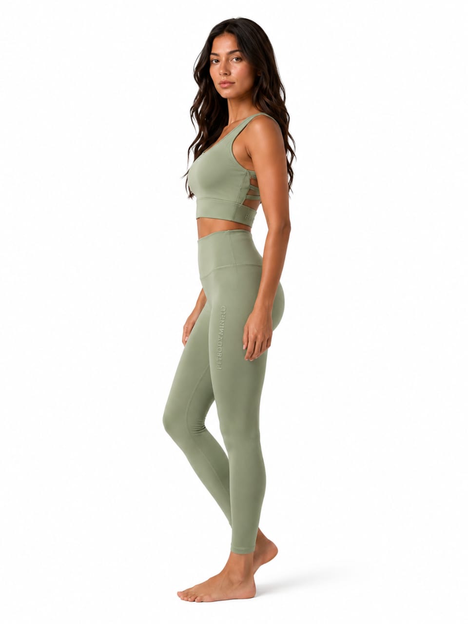 AuraFlex Sculpt Legging - Matcha
