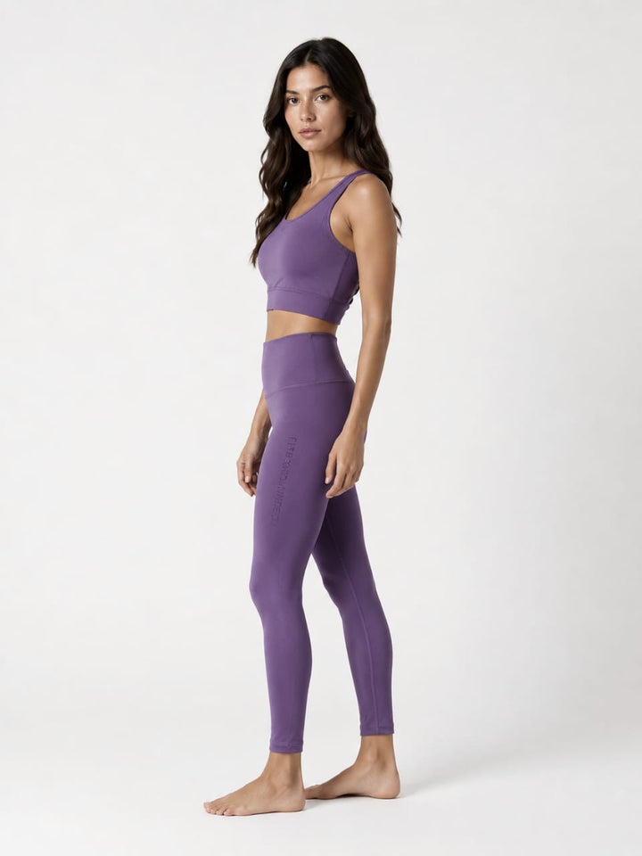 AuraFlex Sculpt Legging - Taro Boba